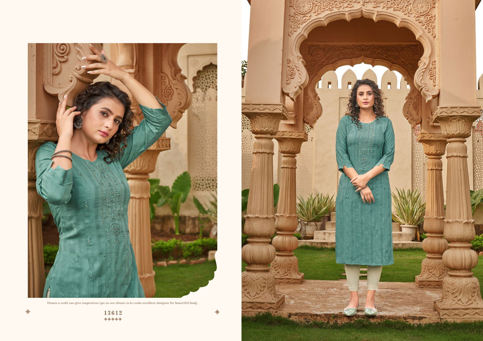 Gravity By kajree Embroidery Designer Kurtis Catalog